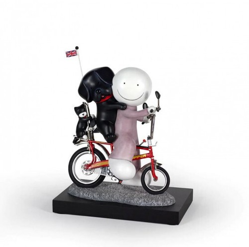 Riding high sculpture doug - sculpture-,