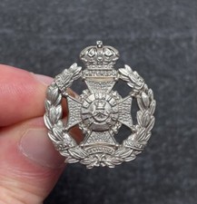 Genuine Victorian Rifle Brigade Field Service Cap Badge