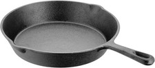 Judge Speciality Cookware Skillet Solid Cast Iron Frying Pan 24cm, Induction Re