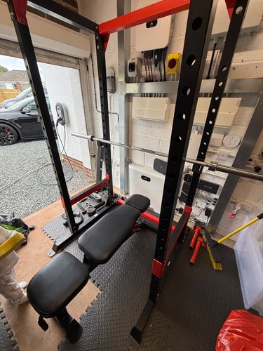Bodymax squat rack - bodymax, dumbbells