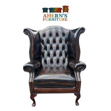 Antique brown leather - antique,
