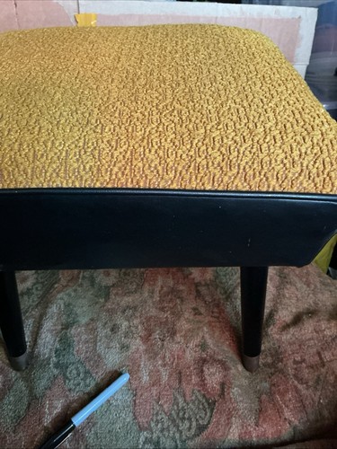 Vintage retro stool boucle - vintage,
