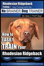 Rhodesian Ridgeback Training |