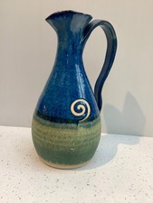 A STONEWARE JUG, 10 inches tall, 1360g approx