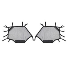 `UTV Window Roll Cage Mesh Net Oxford Cloth Protective Side Window Mesh Shield R