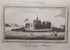 VIEW OF HURST CASTLE IN