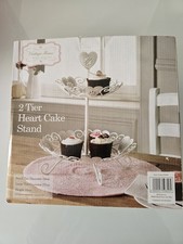 Off- White Metal Wire, Heart