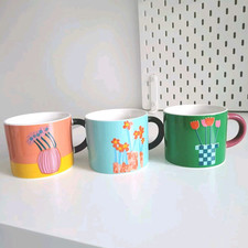 Habitat Mugs X3 Designs In