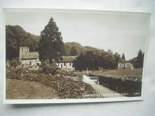 Postcard ebberston church - postcard,