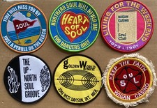 NORTHERN SOUL 6 PATCHES BARGAIN OFFER - £14.99