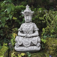 Buddha Statue Solid Stone Cast