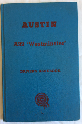 The austin a99 - a99, 'westminster'