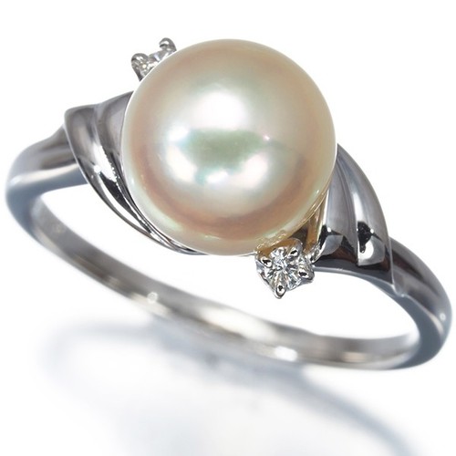 Auth mikimoto ring akoya - akoya, pearl