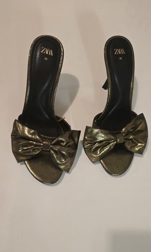 Zara bronze stiletto - zara, party