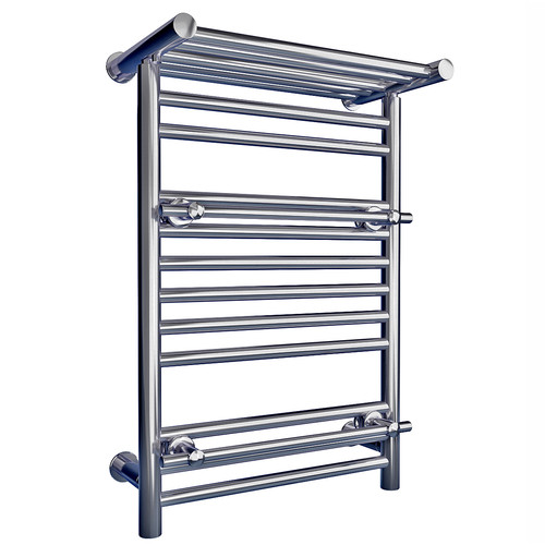 Bathroom chrome heated towel - bathroom,