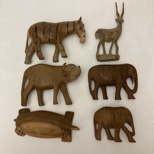 Vintage Hand-Carve Wooden
