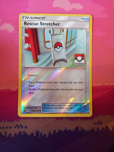 Pokemon card rescue stretcher - rescue,
