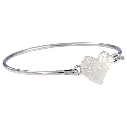 Justin pewter heart - st,