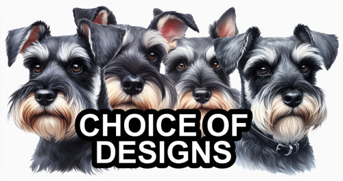 Miniature schnauzer self - miniature,