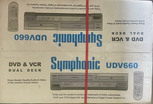 Symphonic udv660 video vcr - udv660,