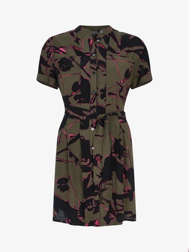 Mint velvet khaki print - velvet,