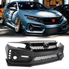 Type R Style Front Bumper