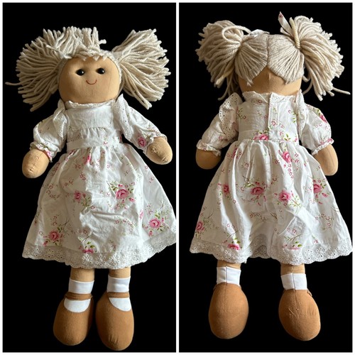 Girls large fabric - fabric, doll