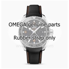 Omega black and - orange, rubber