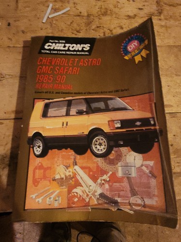 Chilton 8056 chevy astro - chevy, gmc