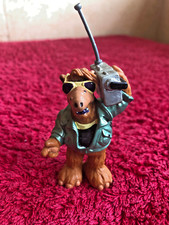 COLLECTIBLE RARE 1988 BULLY ALF ALIEN LIFE FORM FIGURE  BOOGIE BOX + STICKER