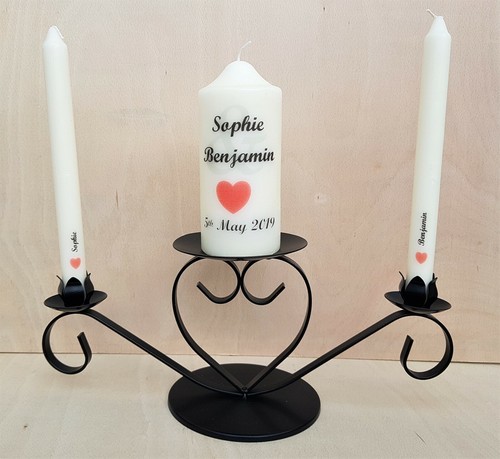 Handmade personalised heart - personalised,