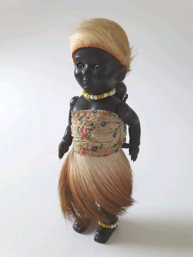 Vintage african doll 5cm - doll,, 16.5cm