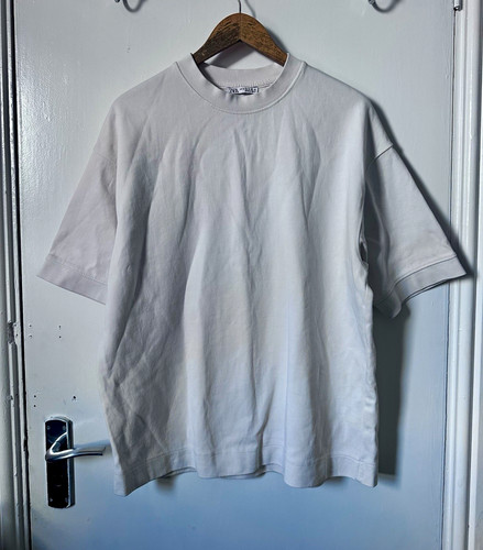 Zara men white short - men's,