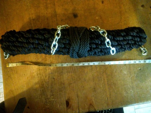 Large rope bow - bow, fender