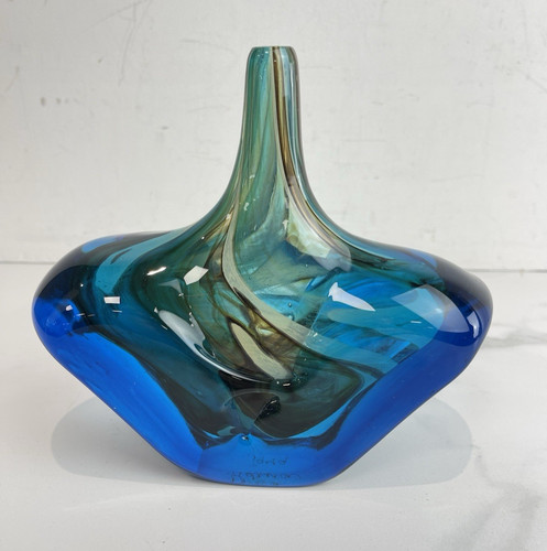 Mdina glass fish axe head - axe,