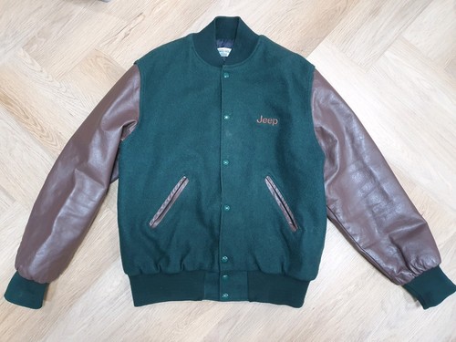Jeep varsity jacket - varsity, green