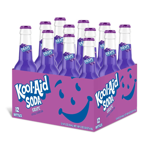 Kool aid grape soda 355ml - grape,