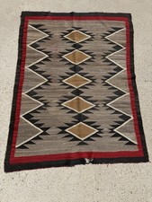 Old navajo rug - old,