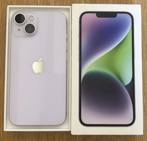 Apple iphone 128gb purple - 14,
