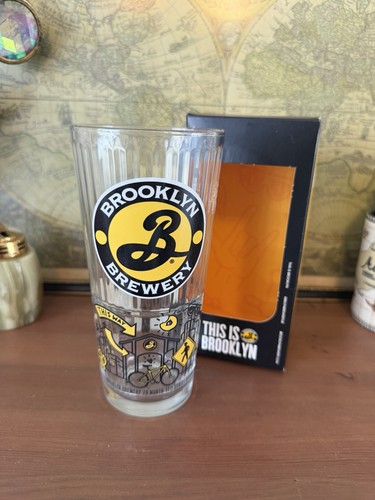 Brooklyn brewery pint glass - brooklyn,