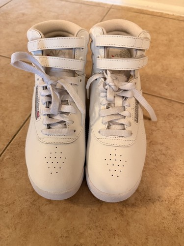 Reebok vintage white freestyle - vintage,