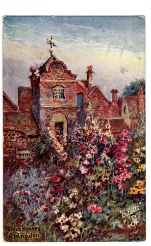 Abingdon alms houses - alms,