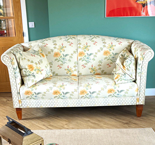 Floral seater sofa - 2,