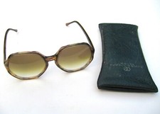 Vintage Oliver Goldsmith Toosday sun glasses retro c.1970 with case