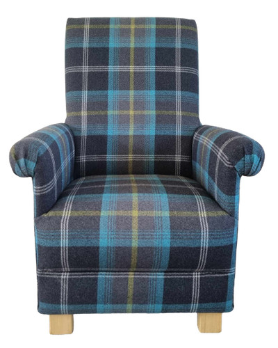 Porter stone balmoral tartan - stone,