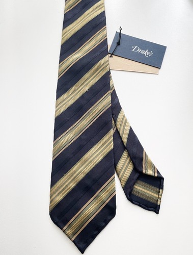 New drakes striped handmade - striped,