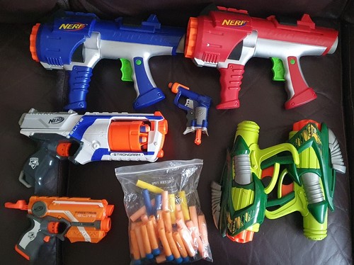 Nerf gun bundle with - gun,