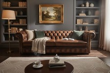 Sofa Couch Sofa 4 Seater Tan