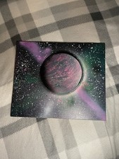 Blue and Pink Space Planet