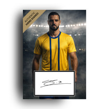 Stephen Mclaughlin Hand Signed